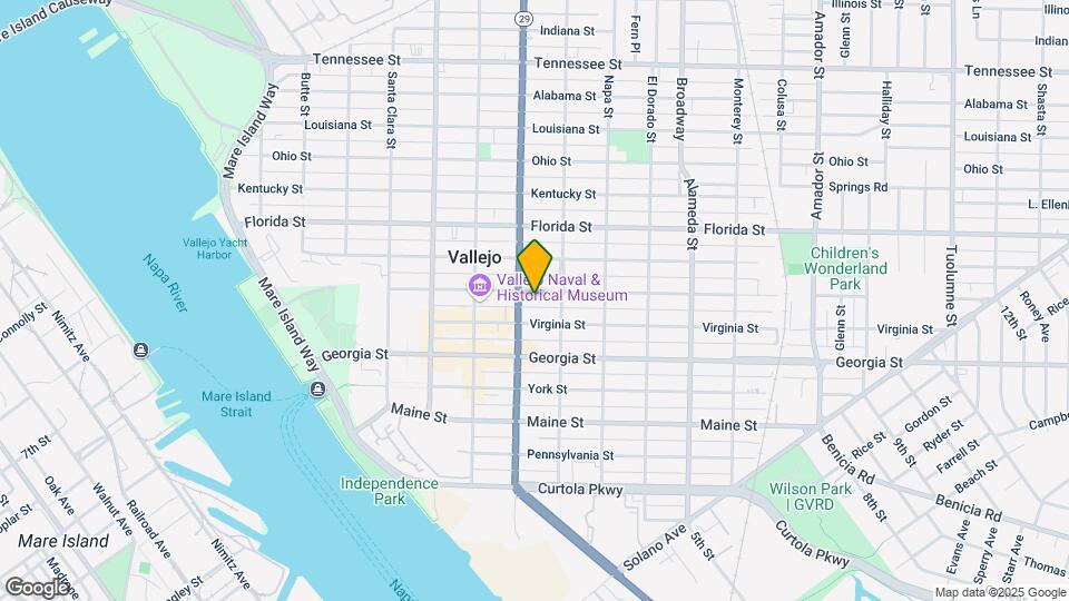 605-621 Capitol St Map and Location Details
