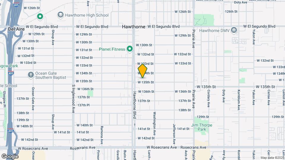 4379 W 135th St Mapa y Detalles de la Ubicación