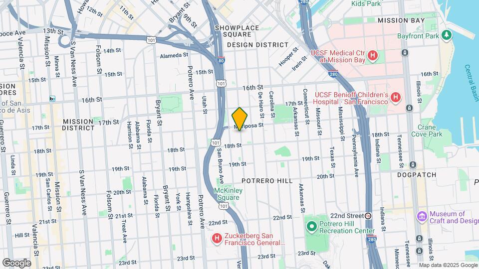 530 Kansas St Map and Location Details