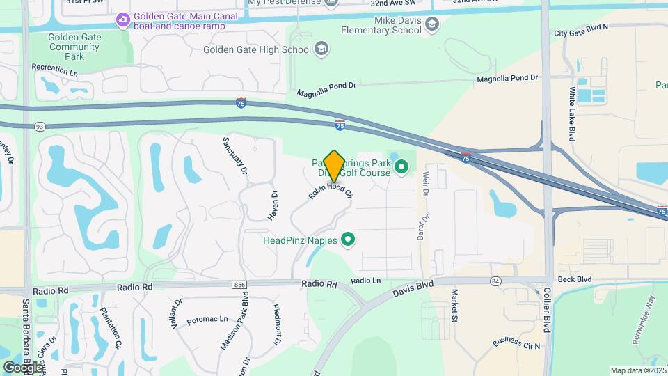 360 Robin Hood Cir Map and Location Details
