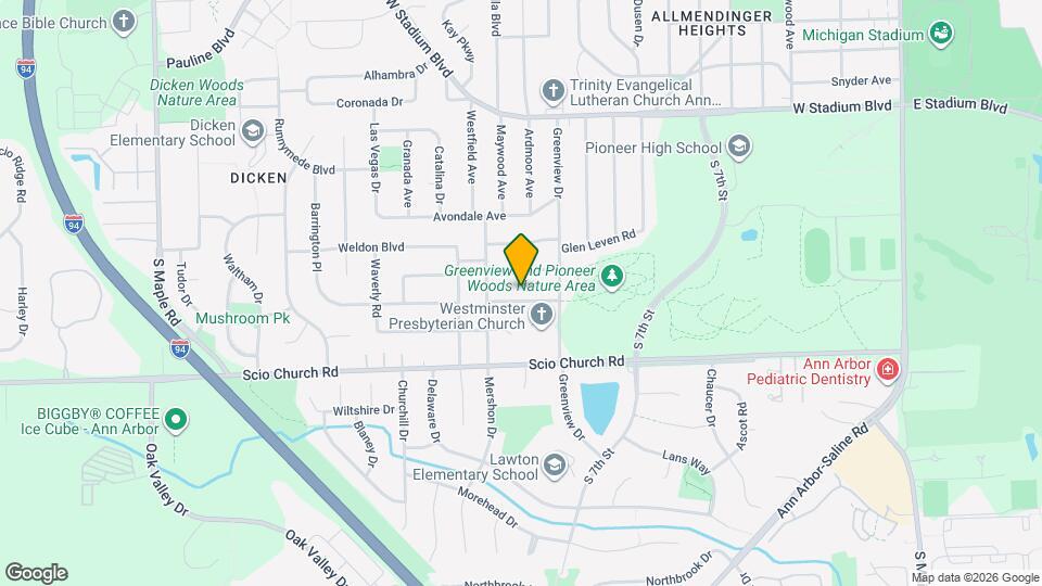 1510 Barnard Rd Map and Location Details