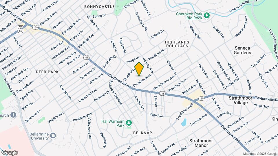 2043 Douglass Blvd Map and Location Details