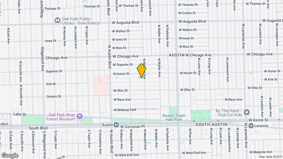 5808-5810 W Erie St Mapa y Detalles de la Ubicación