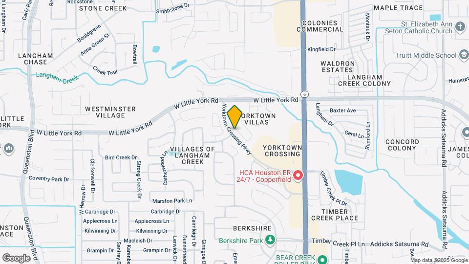 6107 Shelbourne Park Ln Map and Location Details