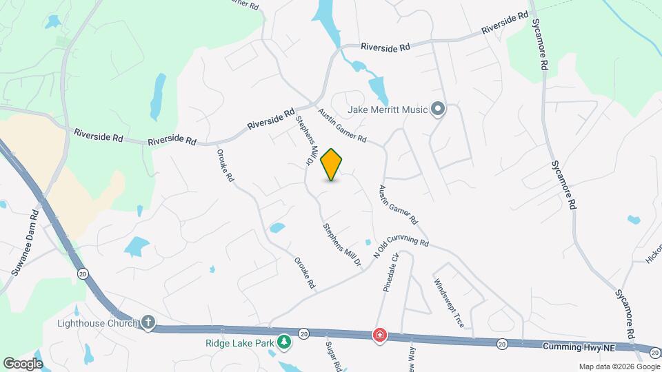 838 Pond View Ct Map and Location Details