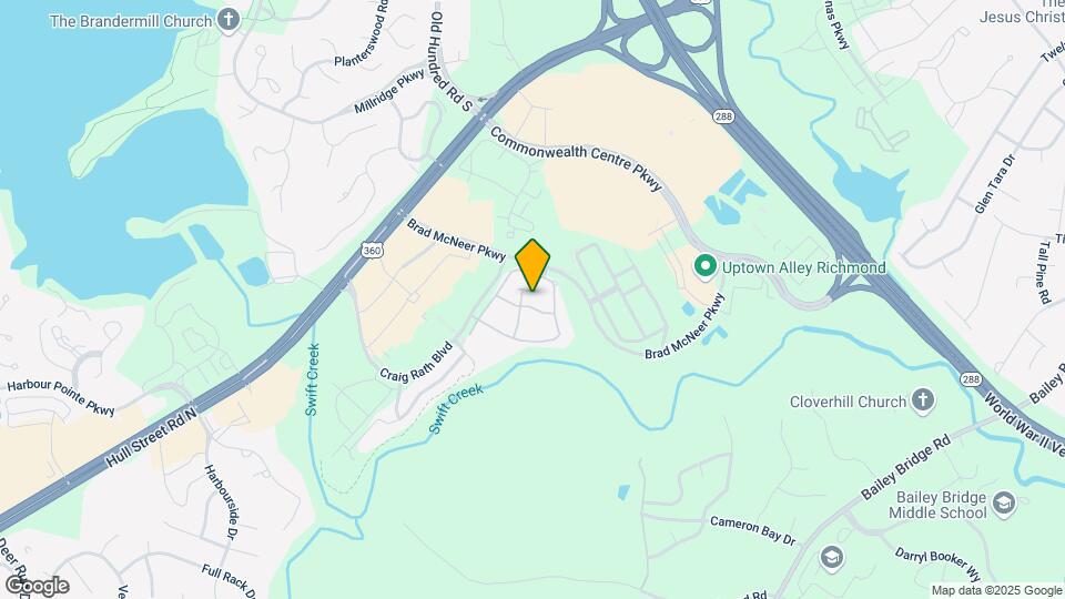 Swift Creek Commons Apartments Mapa y Detalles de la Ubicación