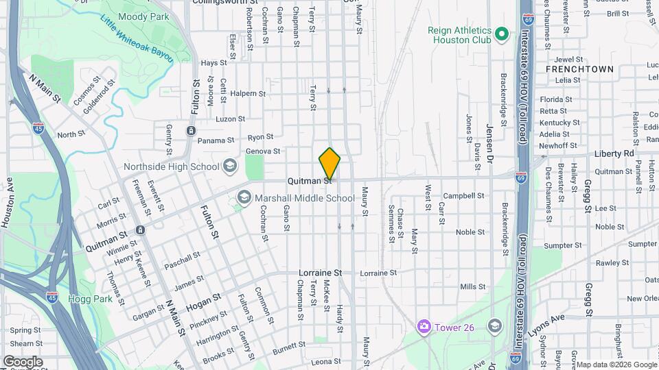2314 McKee St Map and Location Details