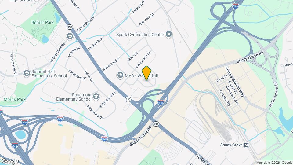 123 Goucher Terrace, Unit #10 Map and Location Details