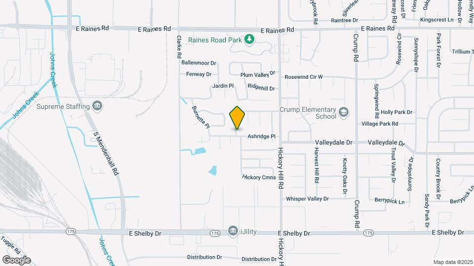 5802 Ashridge Pl Map and Location Details