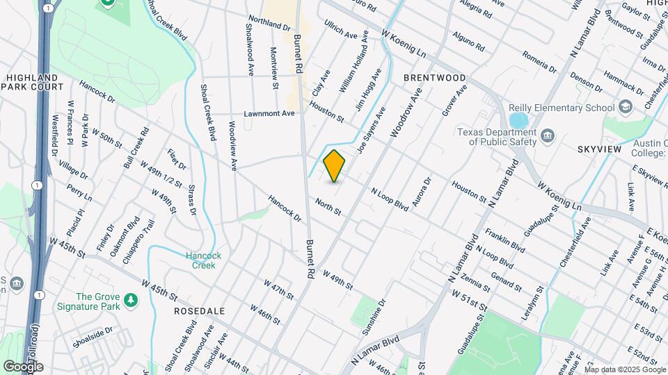 5212 Joe Sayers Ave Map and Location Details