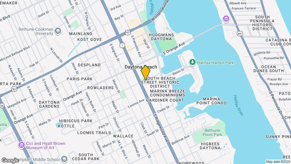 213 Live Oak Ave Map and Location Details