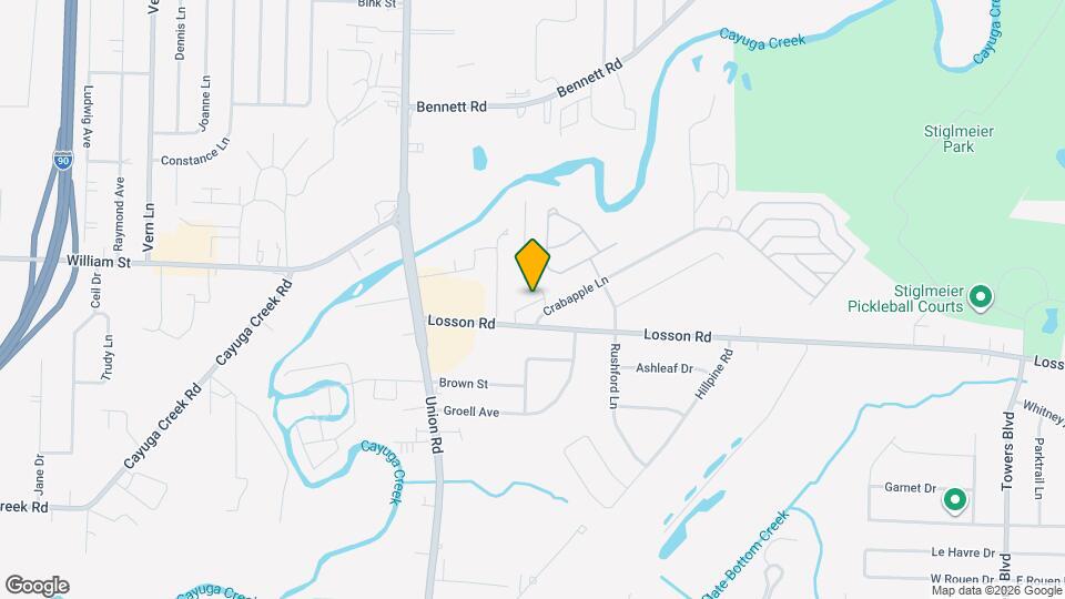 6 Losson Garden Dr Map and Location Details