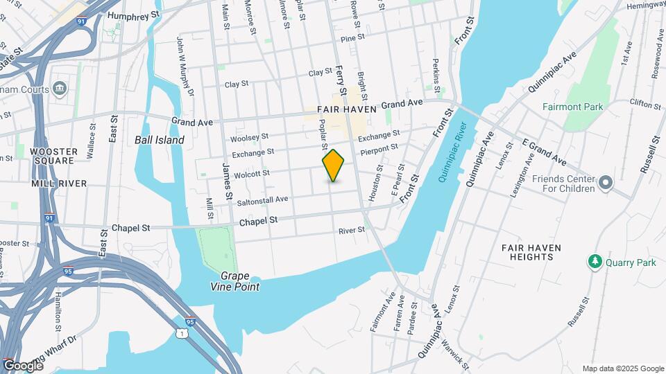 129 Poplar St Map and Location Details