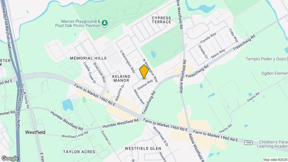 2410 Thorney Ct Map and Location Details