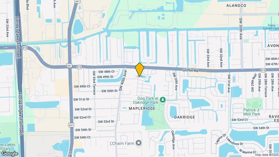 4951 SW 38th Way Map and Location Details