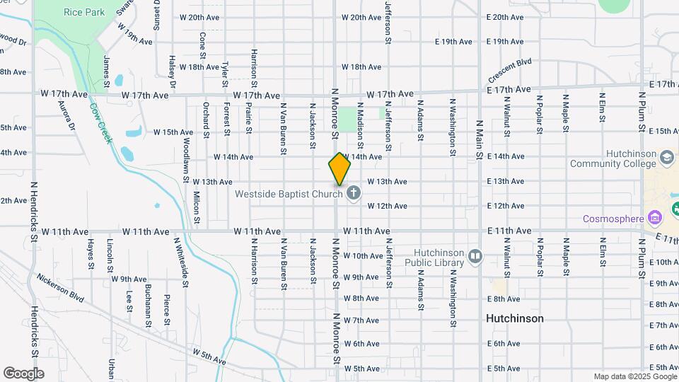 1216 N Monroe St Map and Location Details
