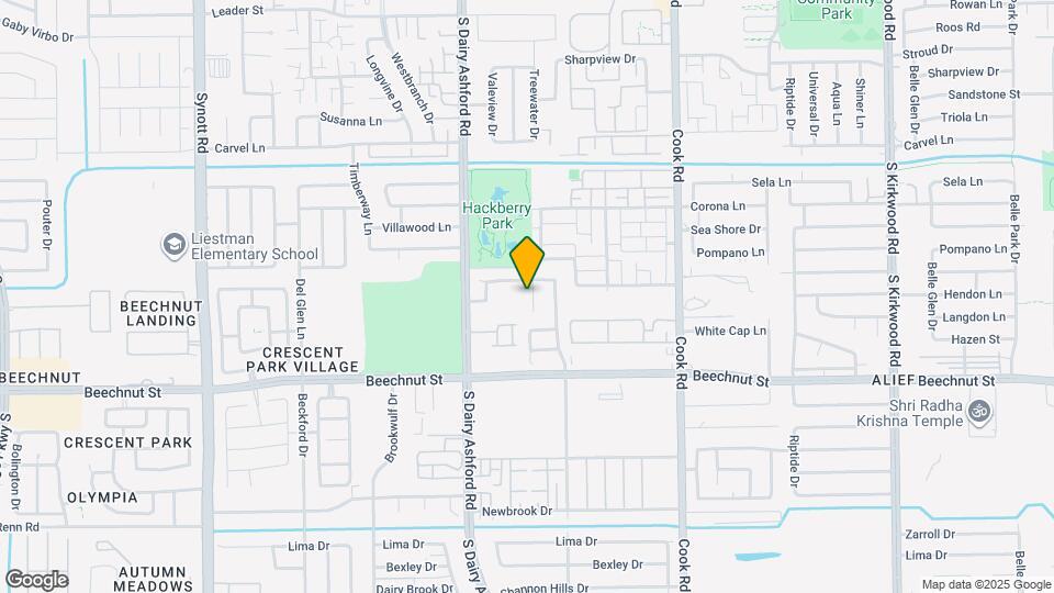 7822 Winding Creek View Map and Location Details