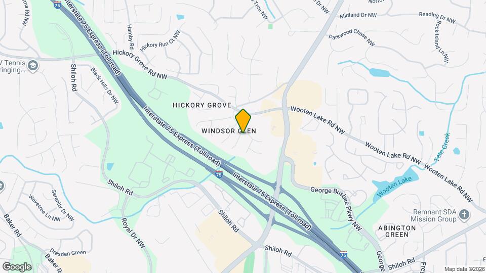 4369 Windmoor Dr NW Map and Location Details