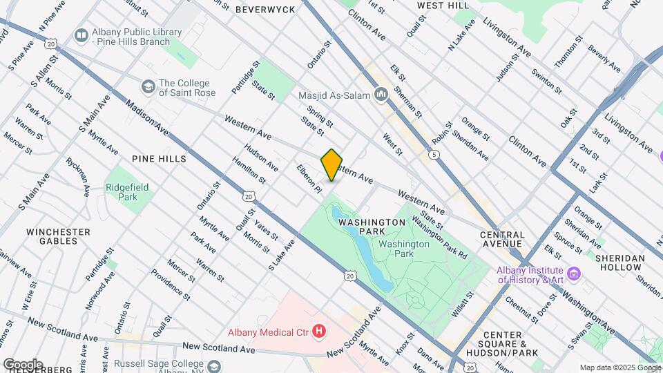 33 S Lake Ave Mapa y Detalles de la Ubicación