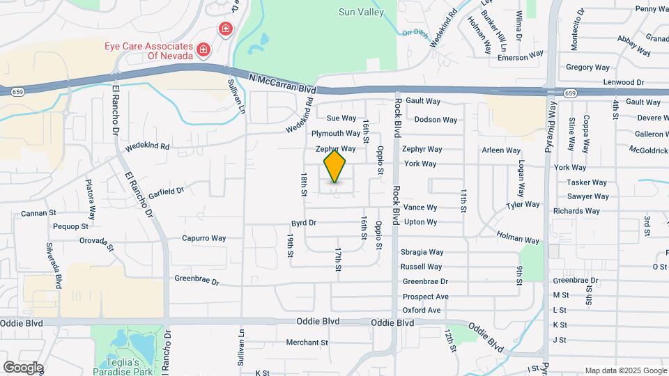 1706 London Cir Map and Location Details