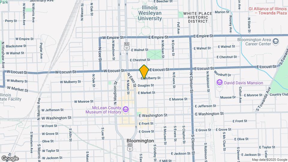 213 E Mulberry St, Unit 2 Map and Location Details