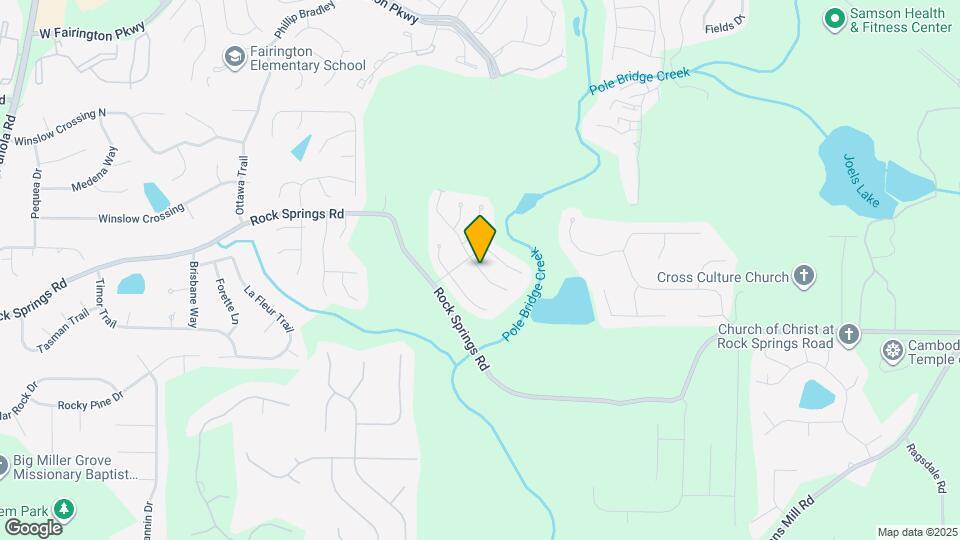 3368 Pennington Dr Map and Location Details