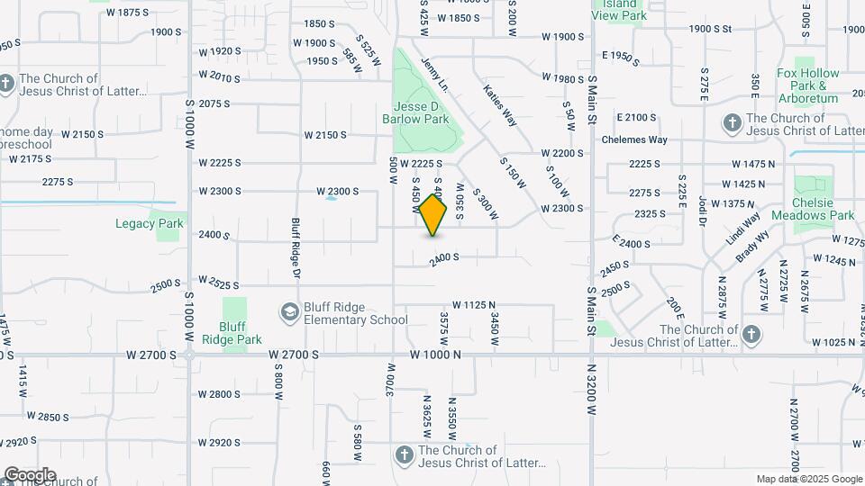 2377 S 400 W Map and Location Details