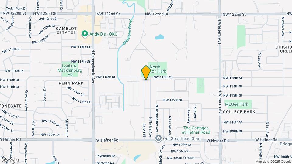 11520 Bel Air Pl Map and Location Details