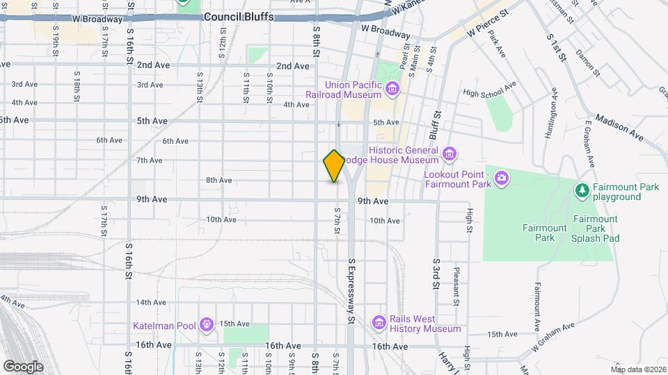 806 S 7th St Map and Location Details
