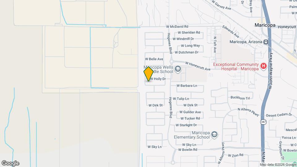 46156 W Barbara Ln Mapa y Detalles de la Ubicación