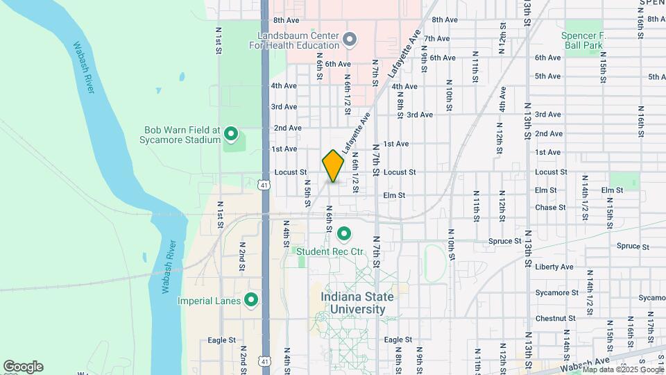 815 N 6th St Map and Location Details