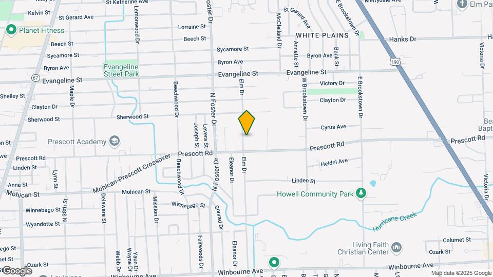 Elm Drive Apartments Map and Location Details