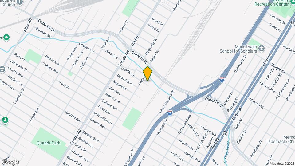 1764 Charter St Map and Location Details