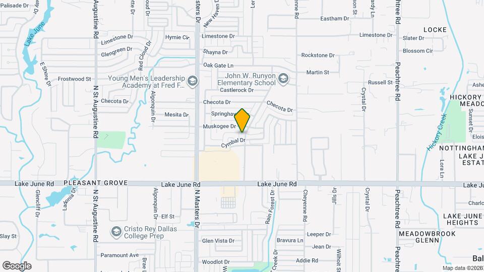 1415 Amity Ln Map and Location Details