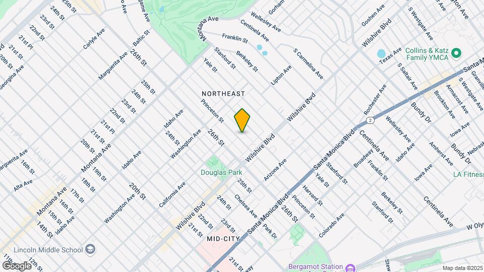 1115 Princeton St Mapa y Detalles de la Ubicación