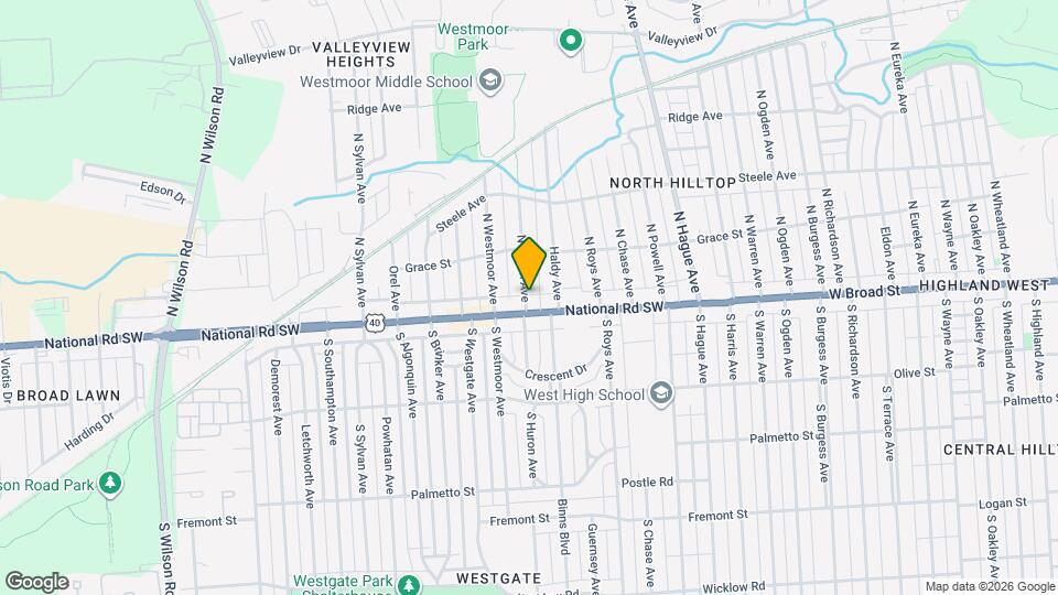 18 N Huron Ave Map and Location Details