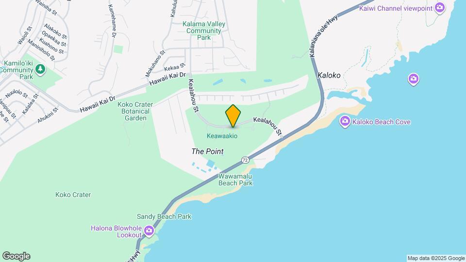 318 Kealahou St Map and Location Details