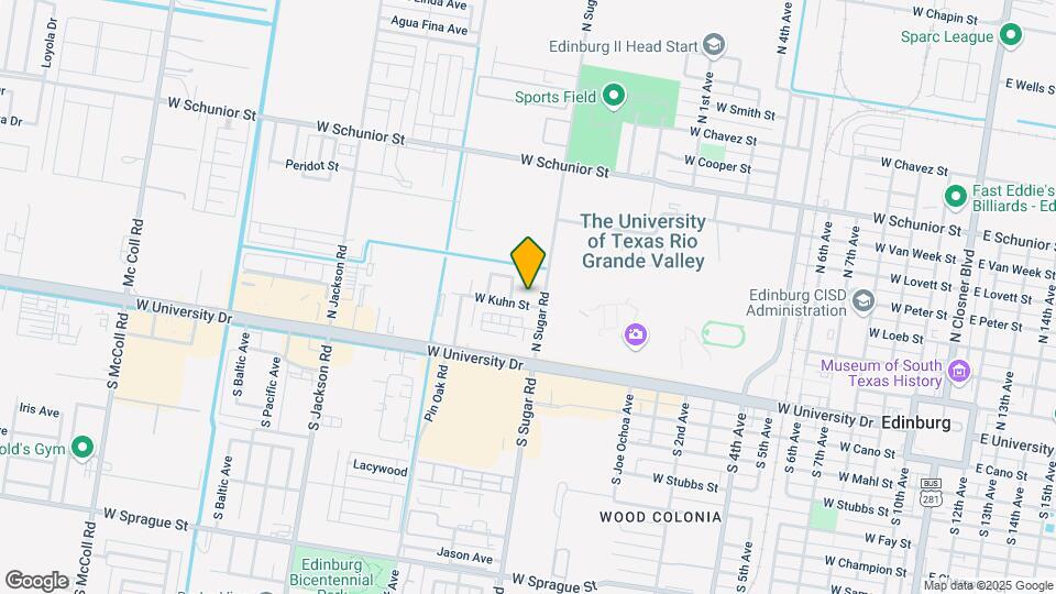 1605 W Kuhn St Map and Location Details