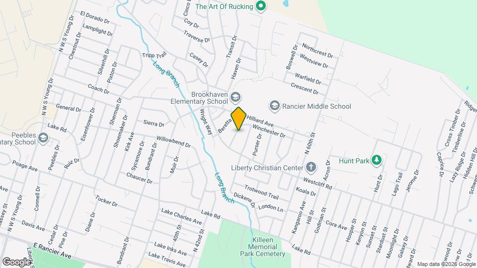 2404 Kilgore Dr Map and Location Details