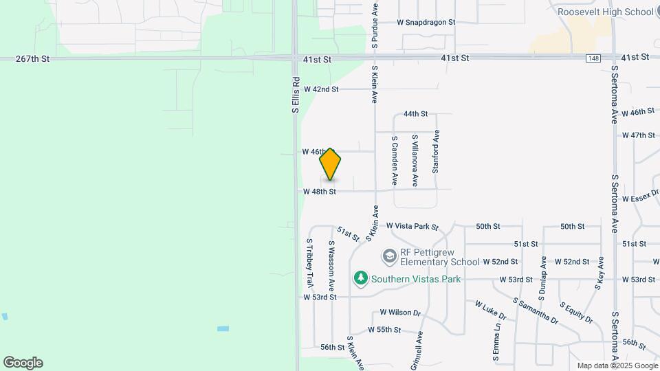 3900 S Caballo Ct Map and Location Details