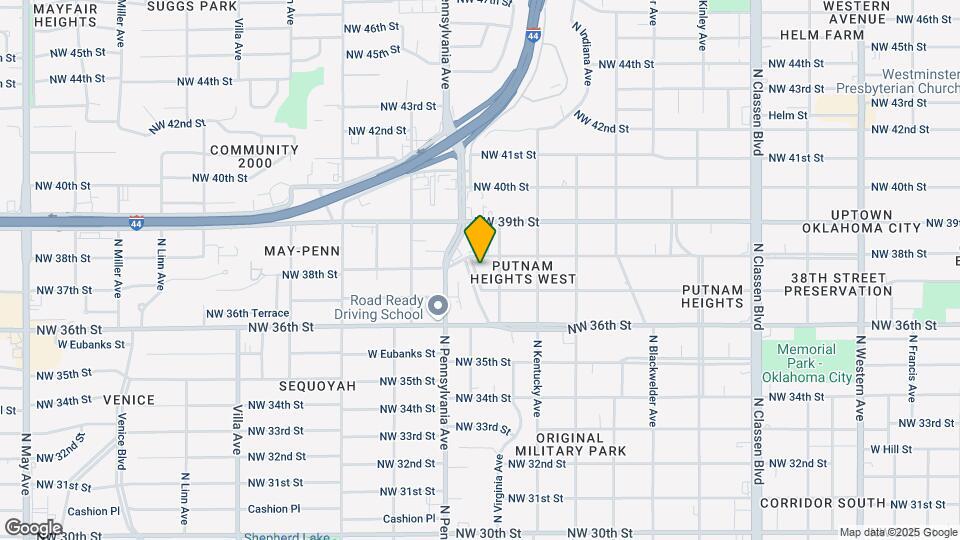 3816 Putnam Heights Blvd Map and Location Details