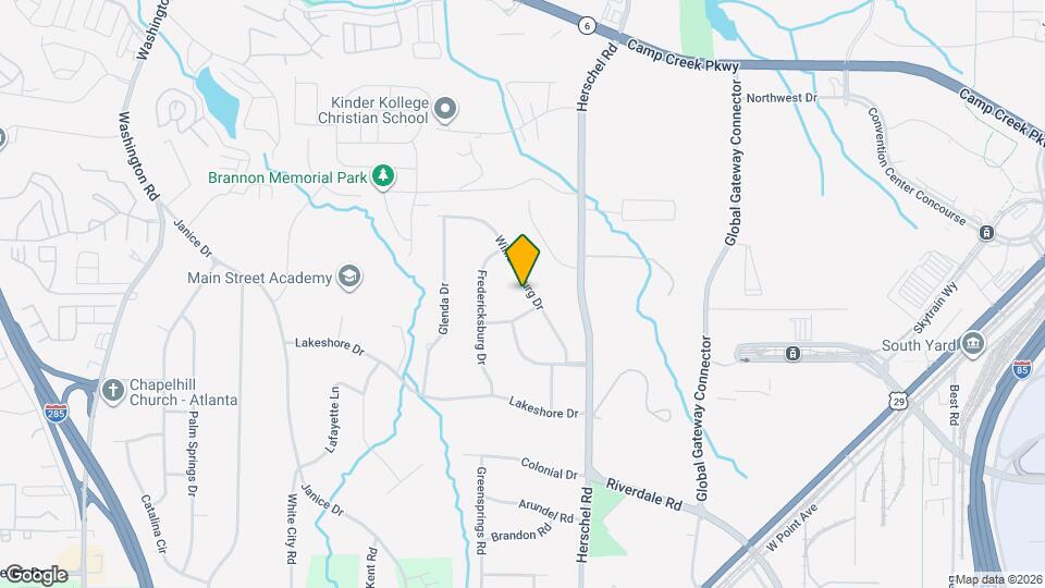 4165 Williamsburg Dr Map and Location Details