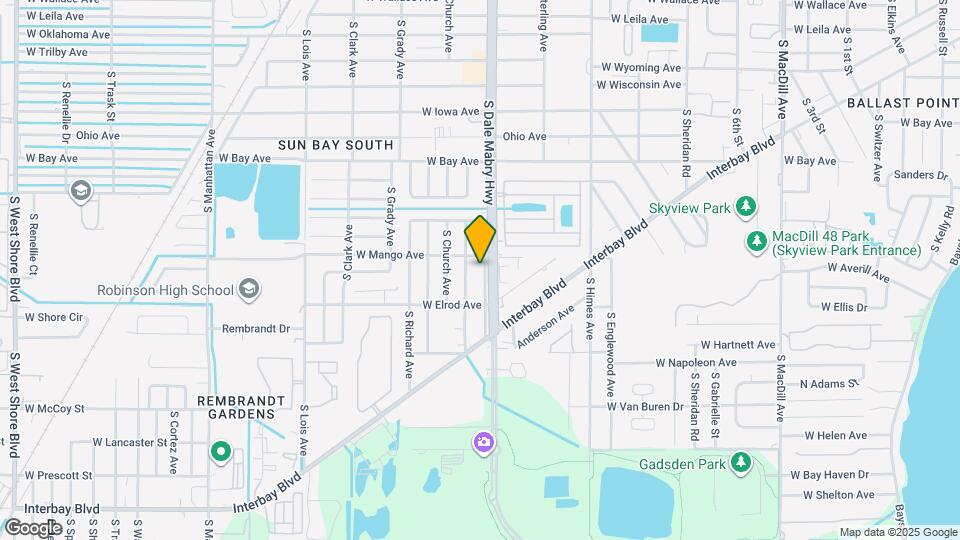 6307 S Roberts Ave Mapa y Detalles de la Ubicación