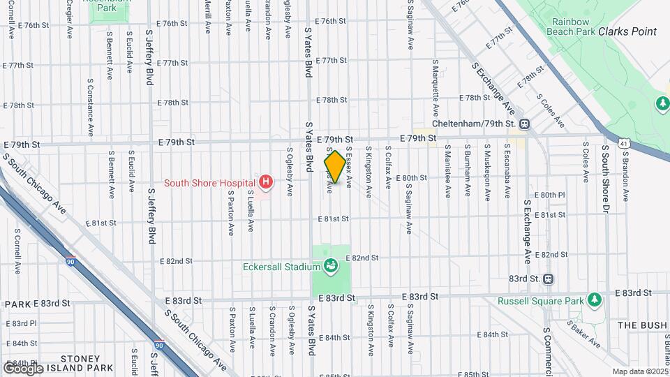 8009 S Phillips Ave, Unit 3 Map and Location Details