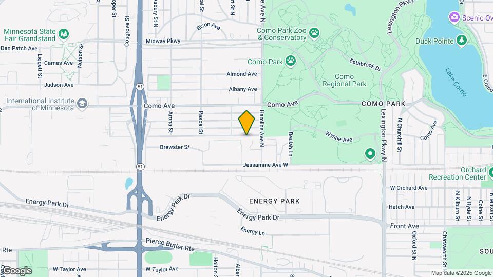 Hamline Pointe Apartments Map and Location Details