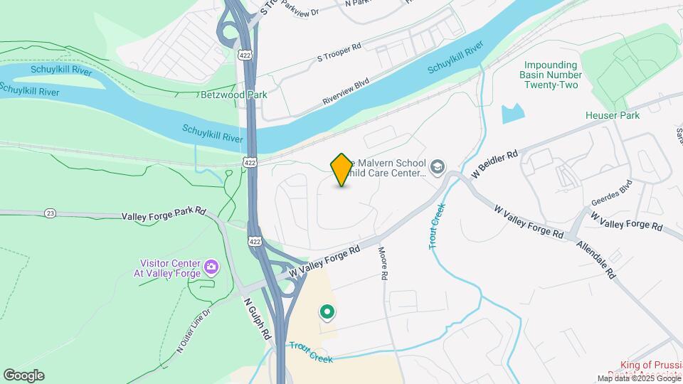 20930 Valley Forge Cir Map and Location Details