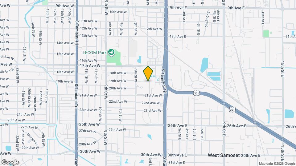 1913 5th St W Map and Location Details