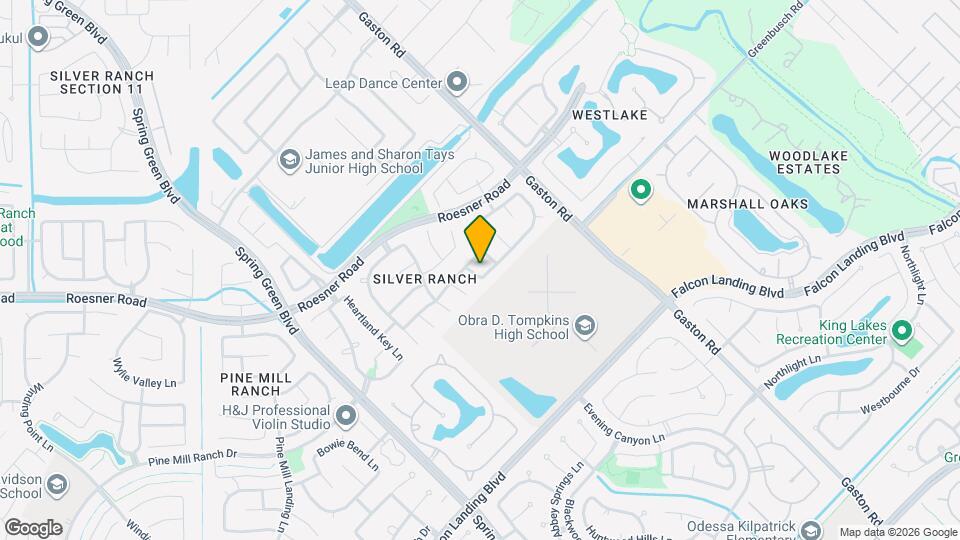 26114 Silver Timbers Ln Map and Location Details