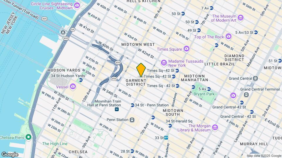 555 W 38th St-Unit -804 Map and Location Details