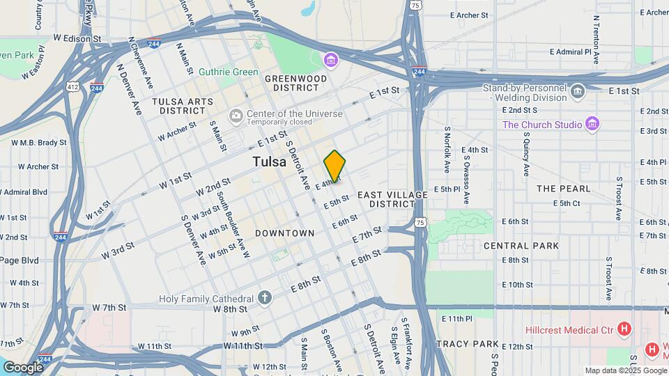 East End Village Lofts and Penthouses Map and Location Details